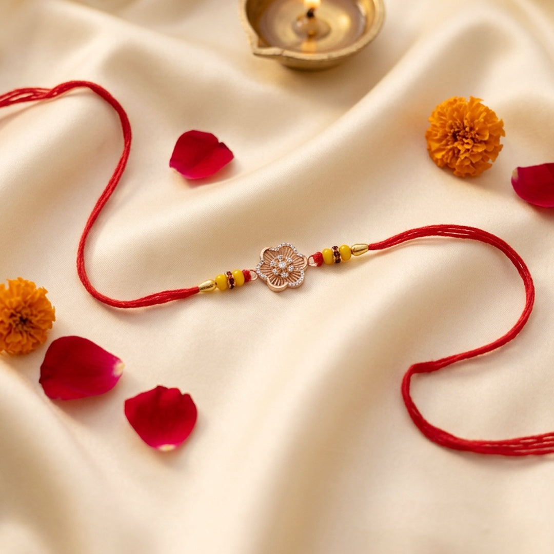 PNG Jewellers Modern Silver Rakhi For Men's
