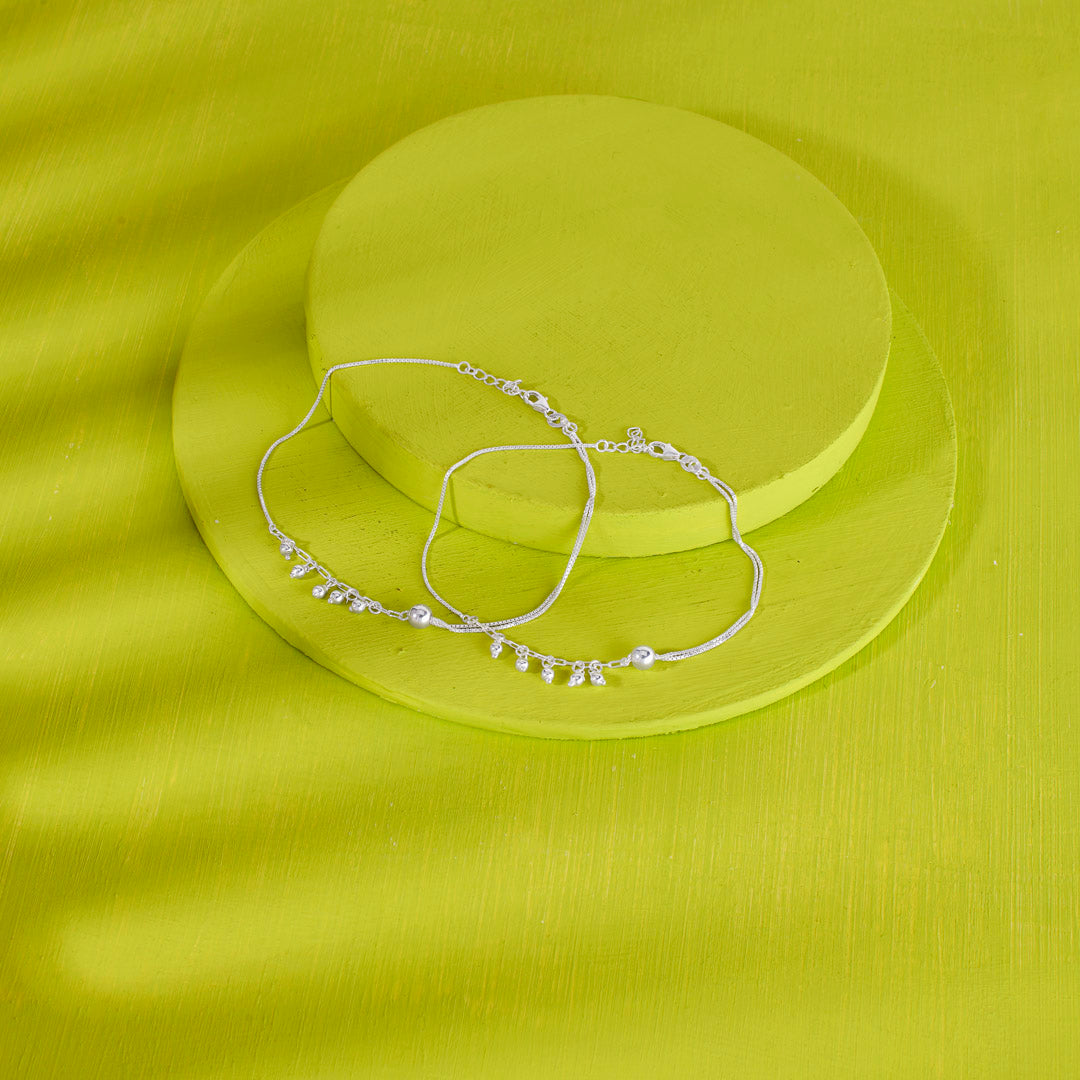 Pure Charm Silver Anklet