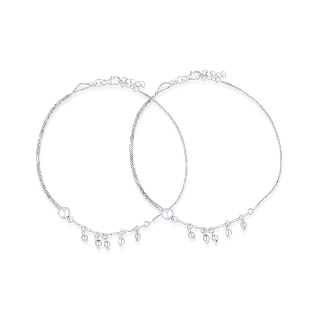 Pure Charm Silver Anklet