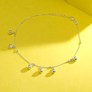 Ghoongroo Lite 916 Silver Anklet For Woman