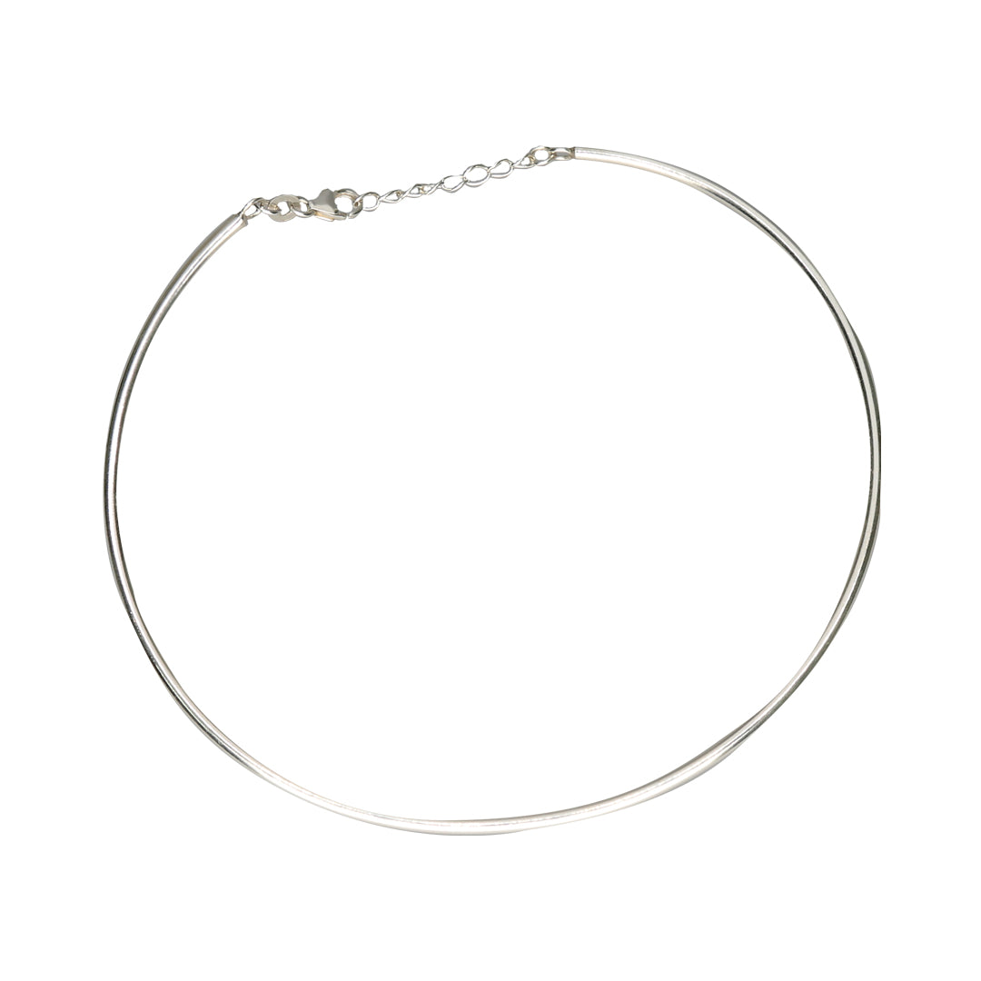 Nude Edge 916 Silver Anklet For Woman