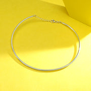 Nude Edge 916 Silver Anklet For Woman