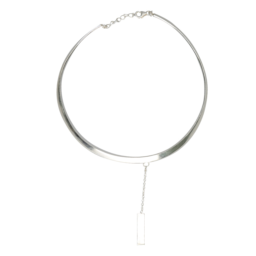 Linear Mist 916 Silver Anklet For Woman