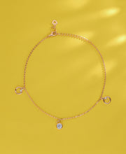 Artistic Edge Silver Anklets