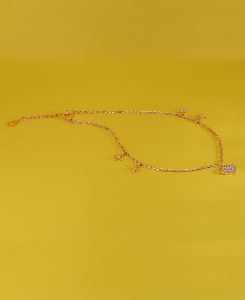 Eclectic Fusion Silver Anklets