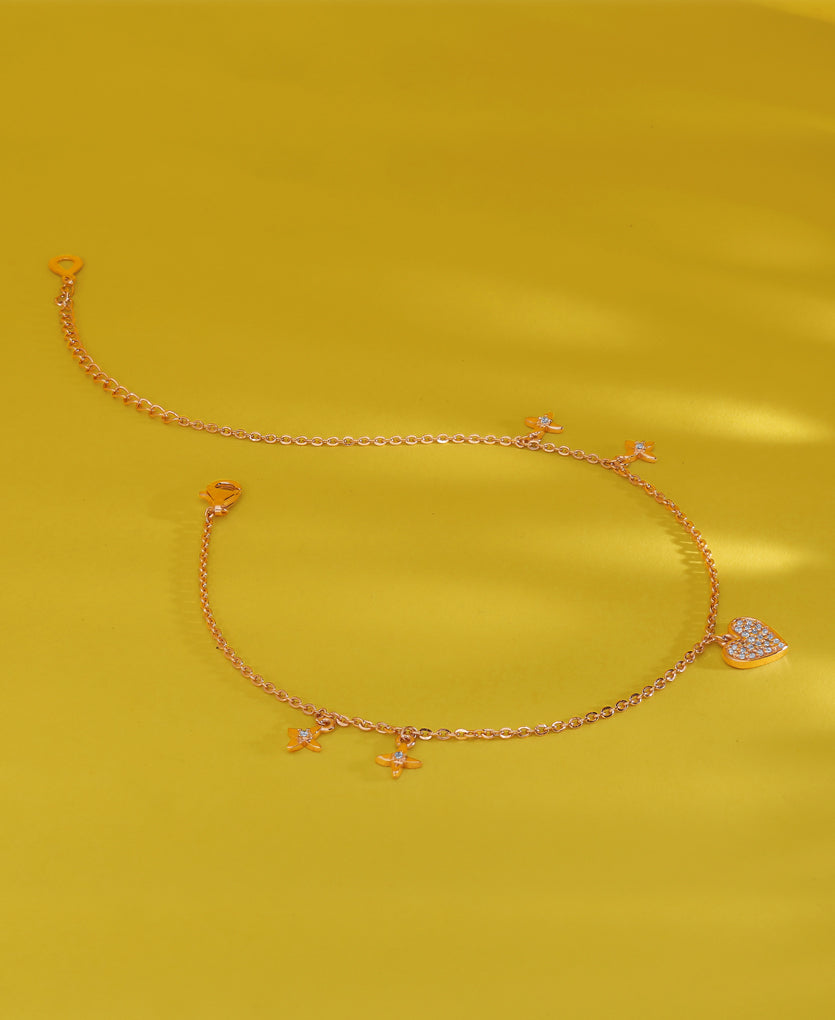 Eclectic Fusion Silver Anklets