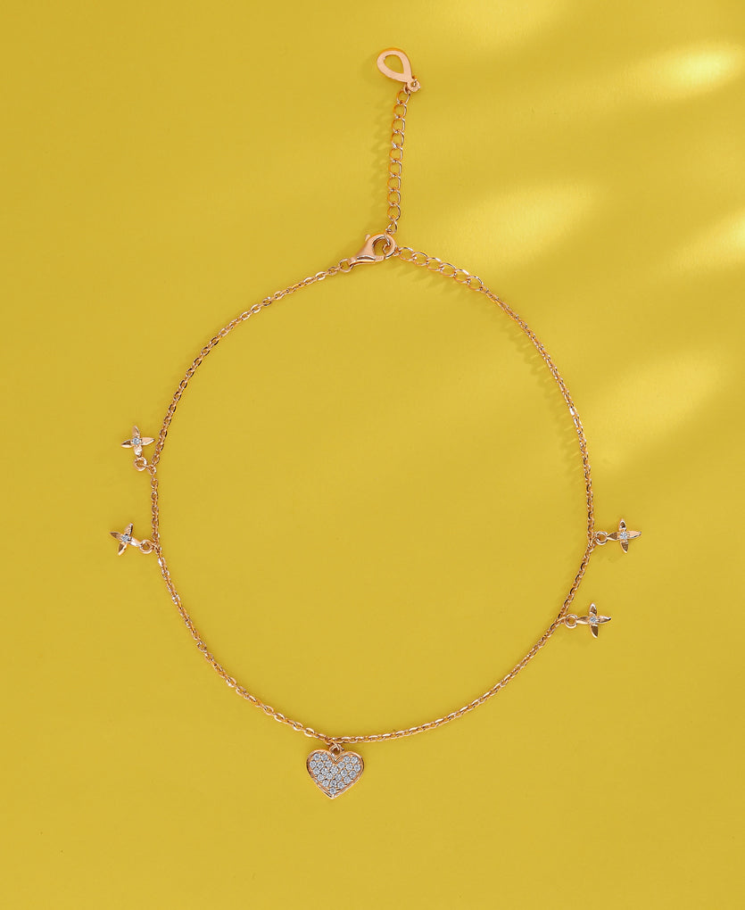 Eclectic Fusion Silver Anklets