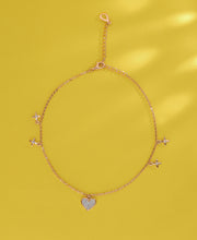 Eclectic Fusion Silver Anklets