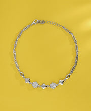 Twinkling Secret Silver Anklets
