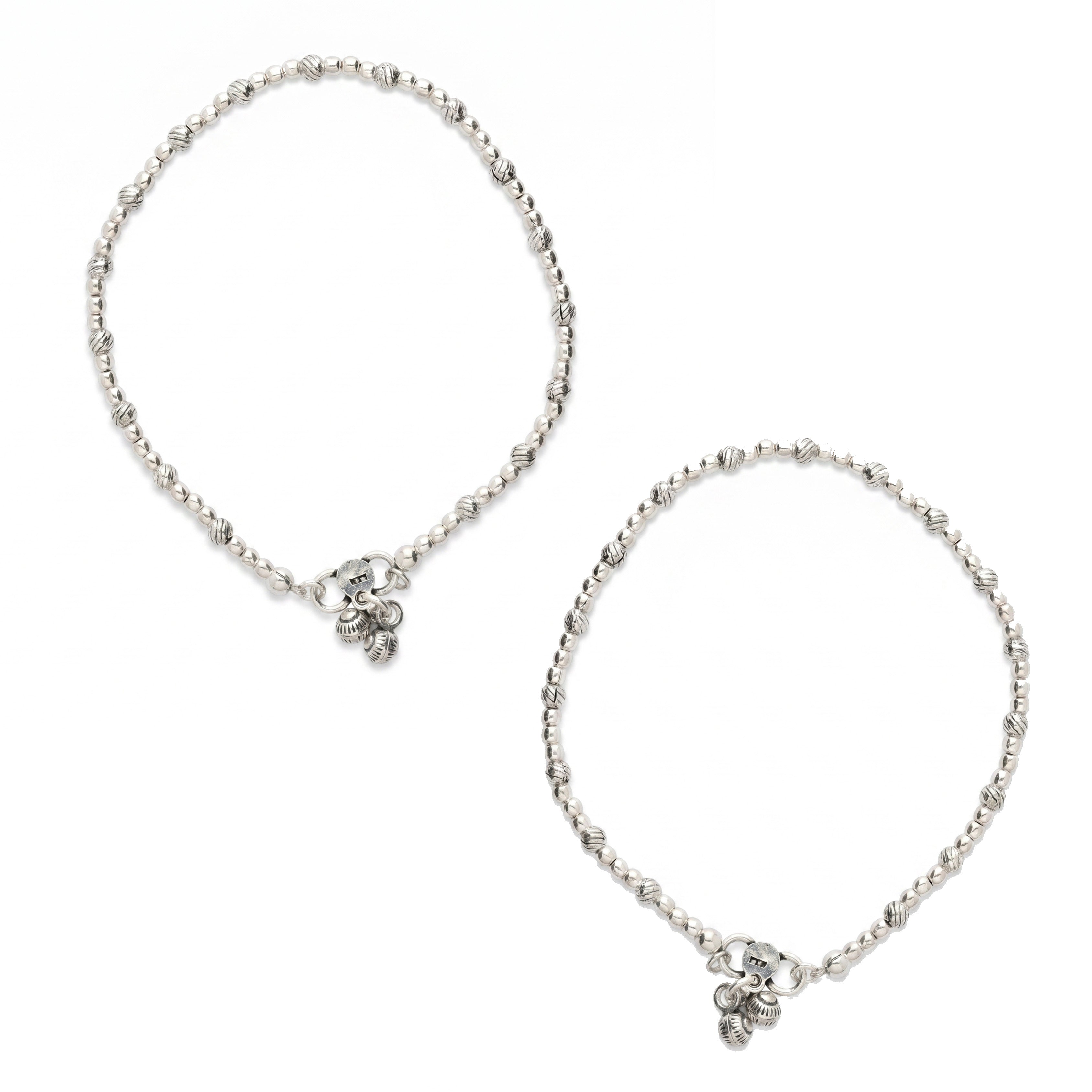 Simple Silver Anklet