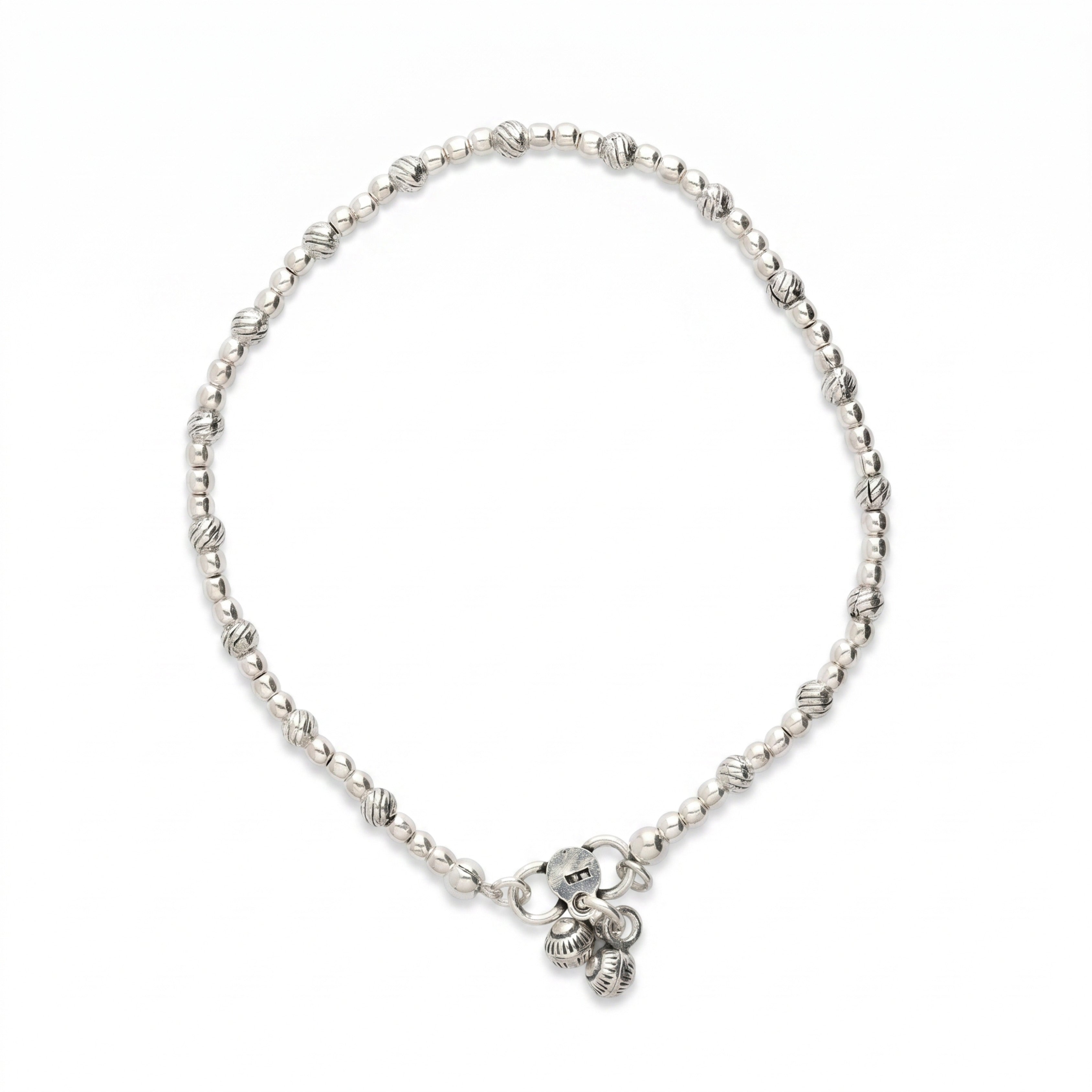 Simple Silver Anklet