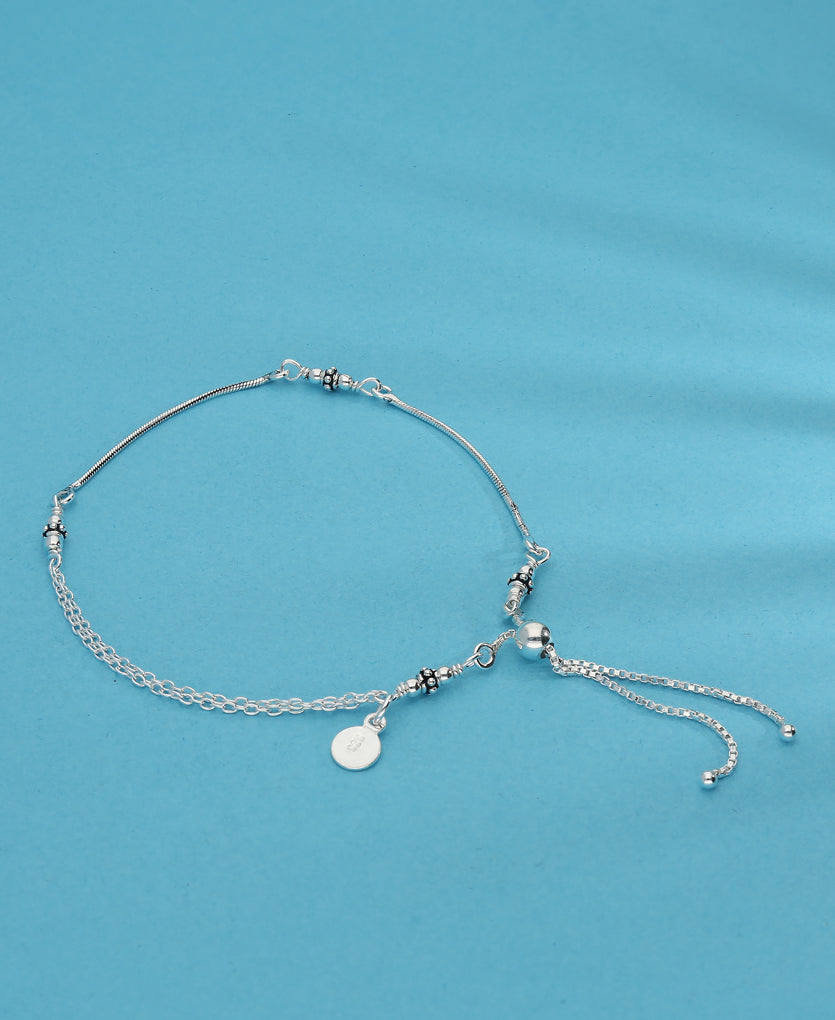Breeze Silver Anklet