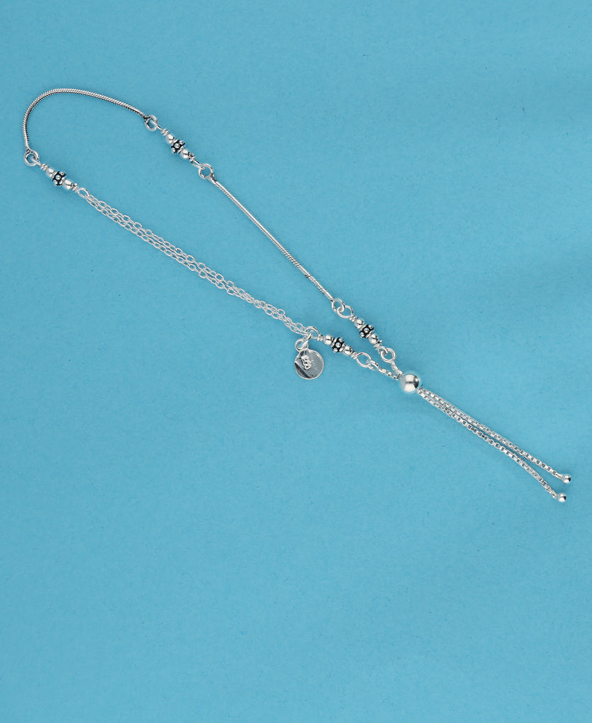 Breeze Silver Anklet