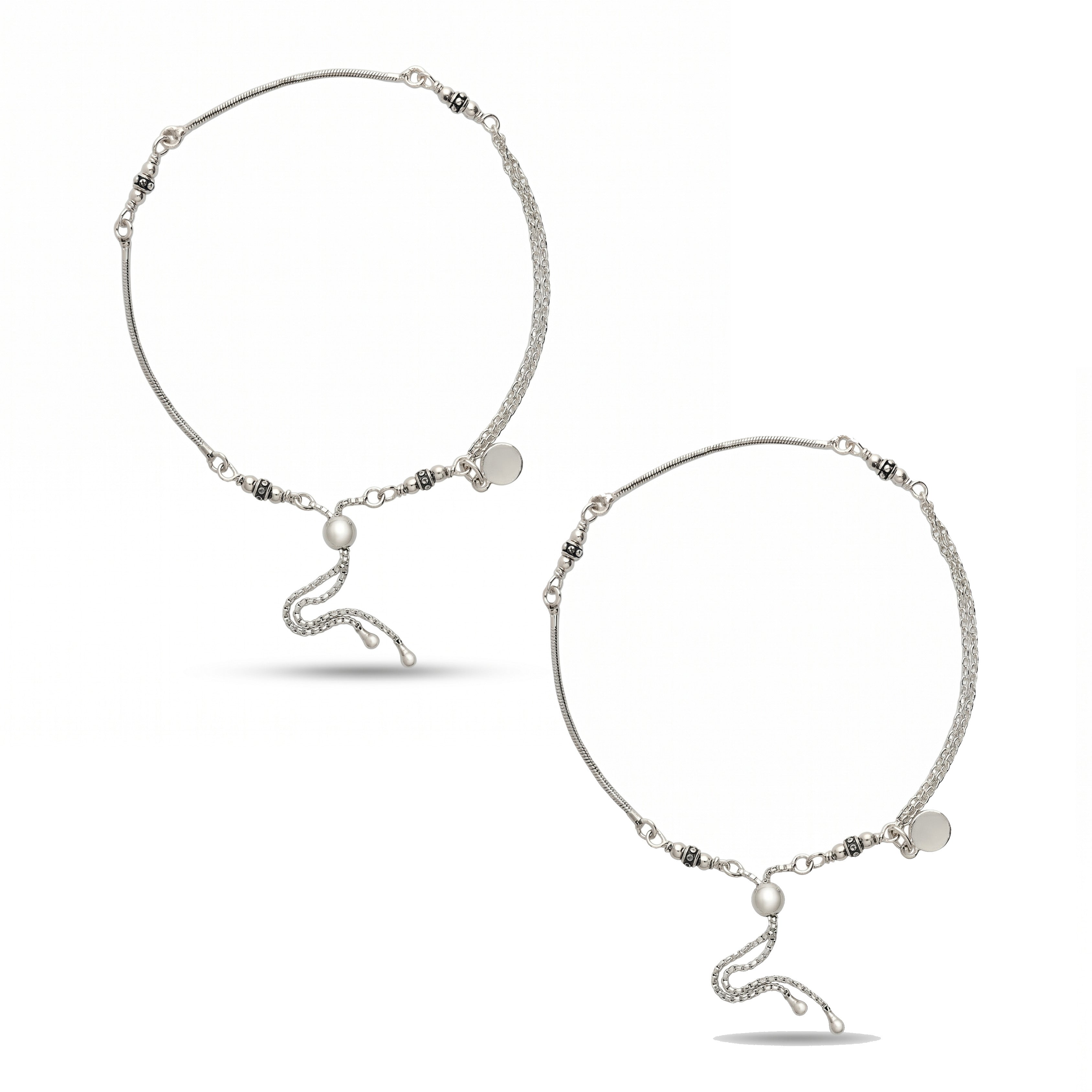 Breeze Silver Anklet