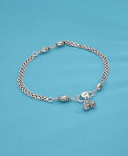 Chunky Silver Anklet