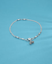 Charms Silver Anklet