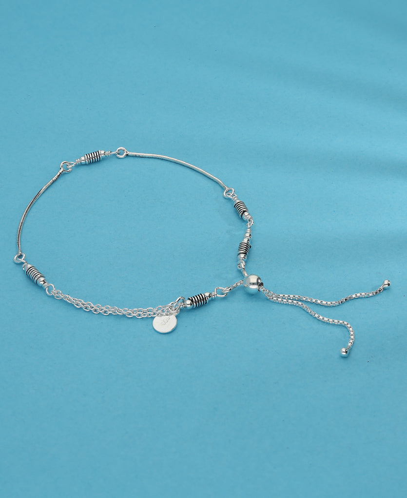 Spiro Silver Anklte