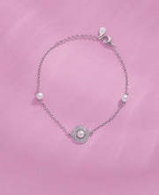 Minimalist Peral And Stone Studed Bracelet
