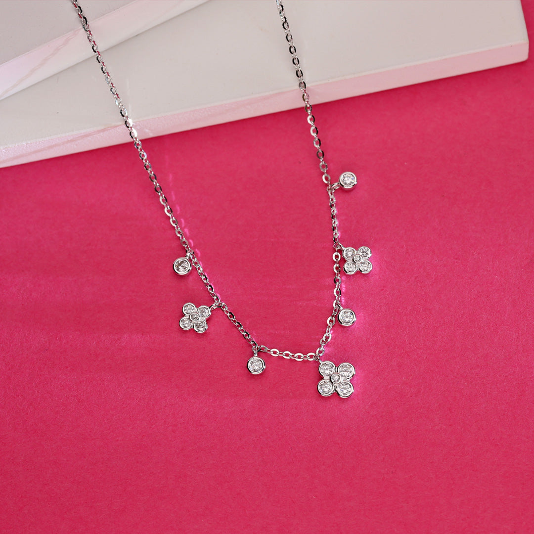 Ethnic Classic Silver Necklace