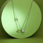 Urban Clover Silver Necklace