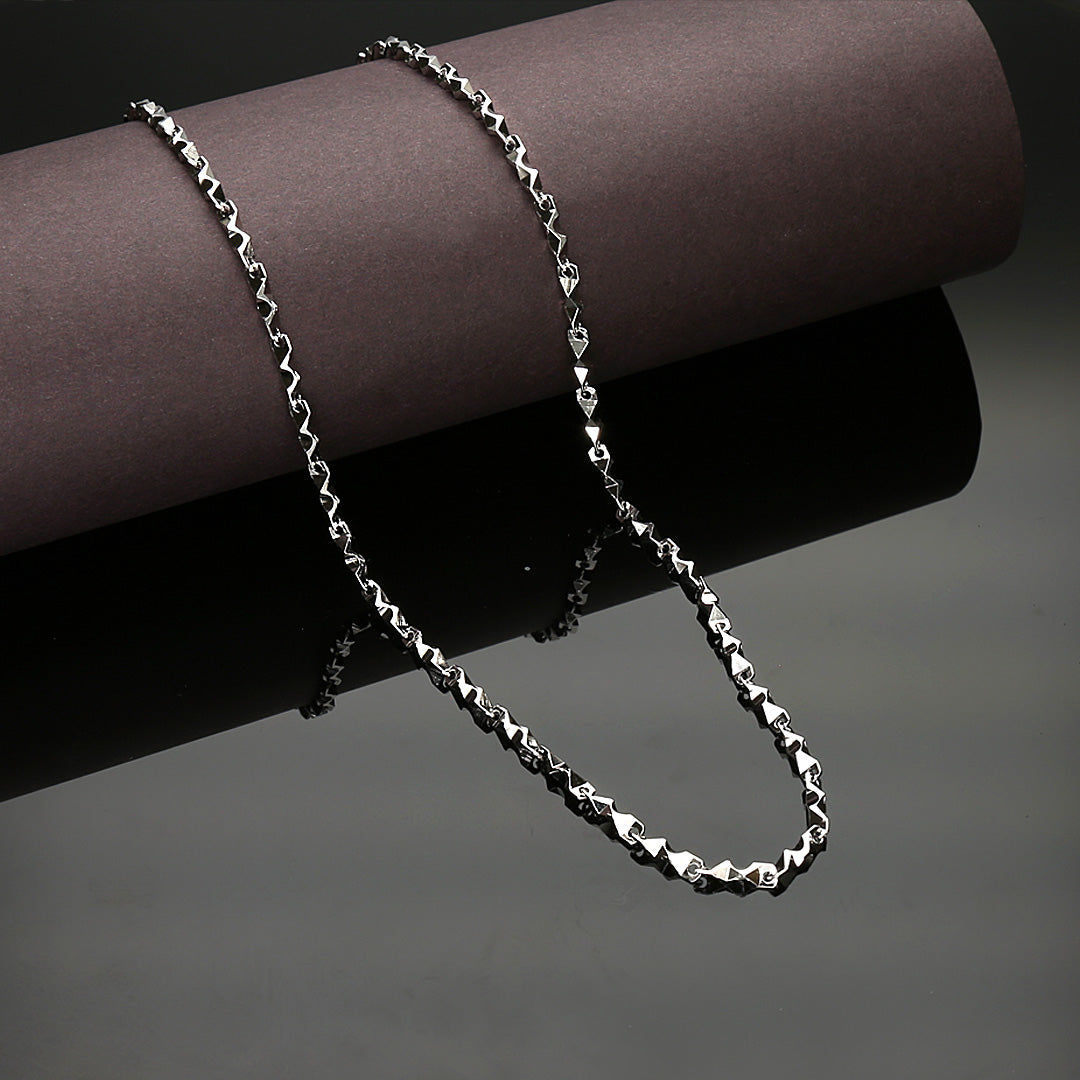 Resolute Link Mens Silver Chain