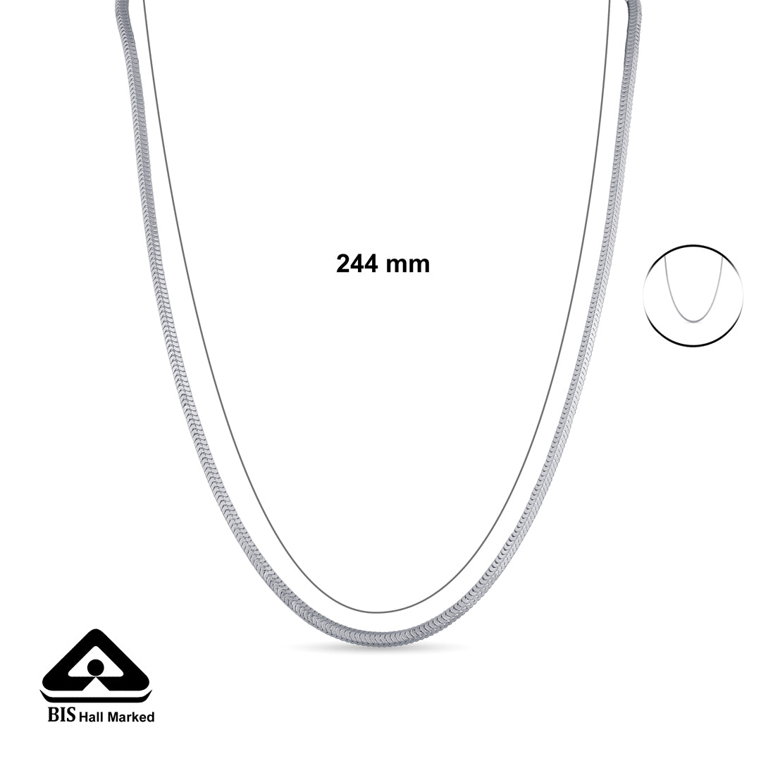 Shift Strand Men's Silver Chain