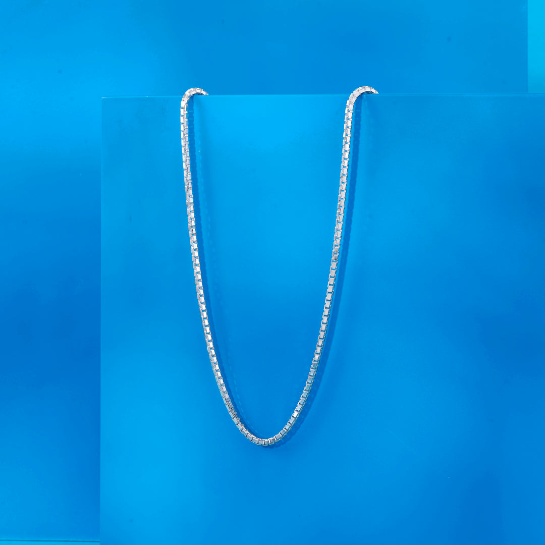 Urban Edge Men's Silver Chain