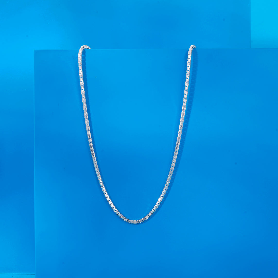 Urban Edge Men's Silver Chain