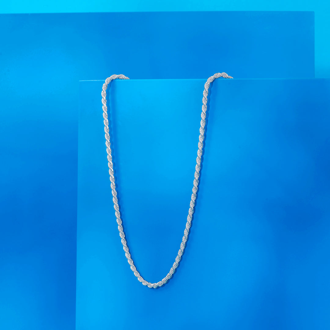 Pulse Link Men's Silver Chain