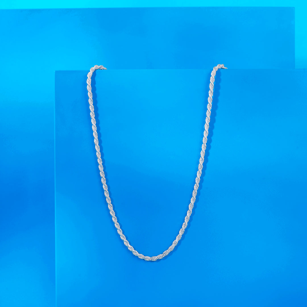 Pulse Link Men's Silver Chain