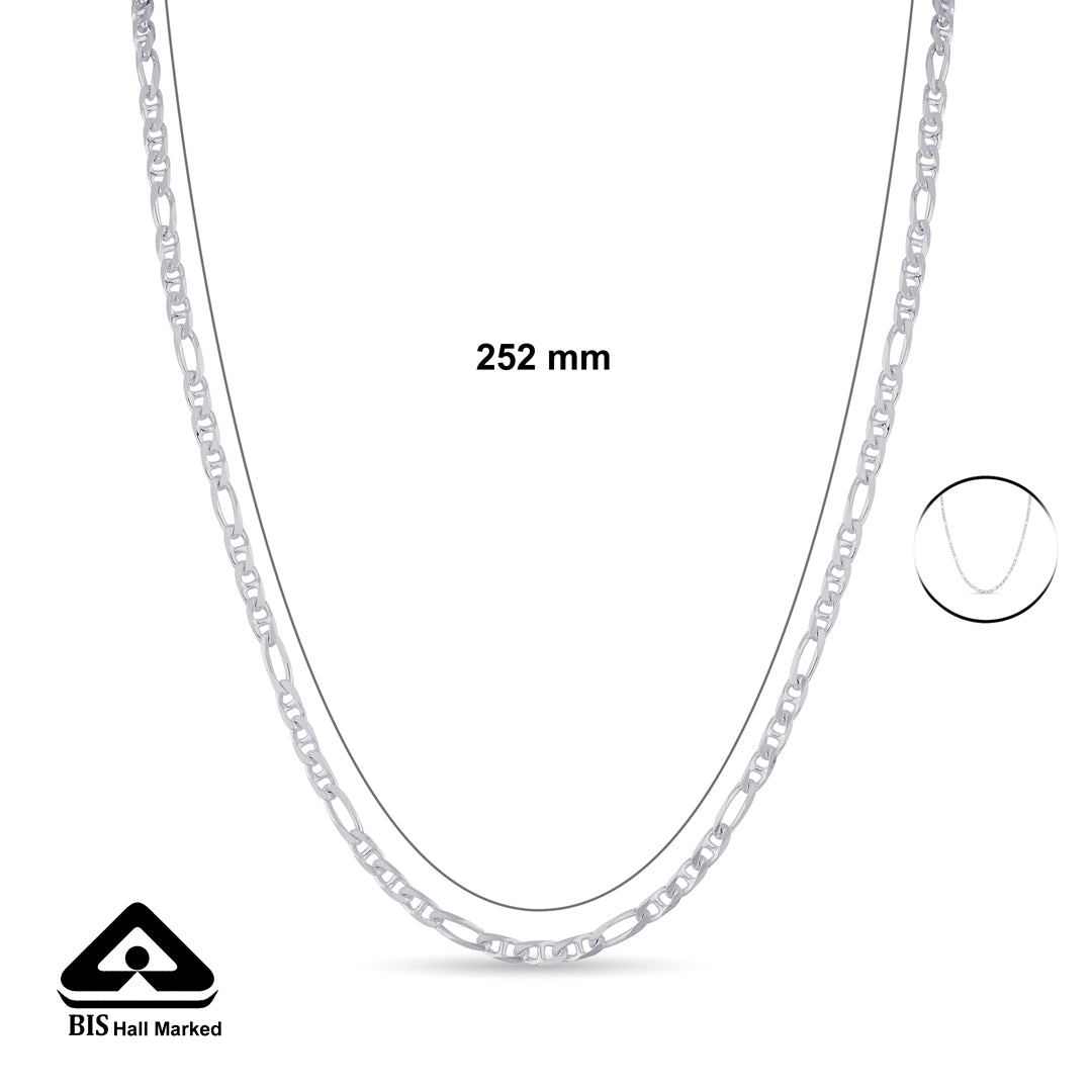 TriCore Loop Men's Silver Chain