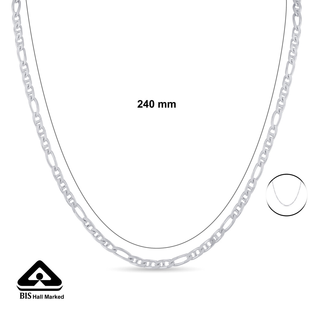 Core Loop Men's Silver Chain
