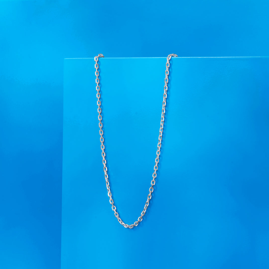Aero Loop Men's Silver Chain