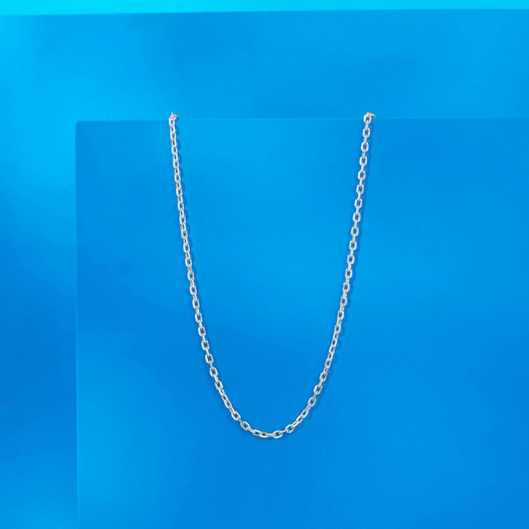 Aero Loop Men's Silver Chain
