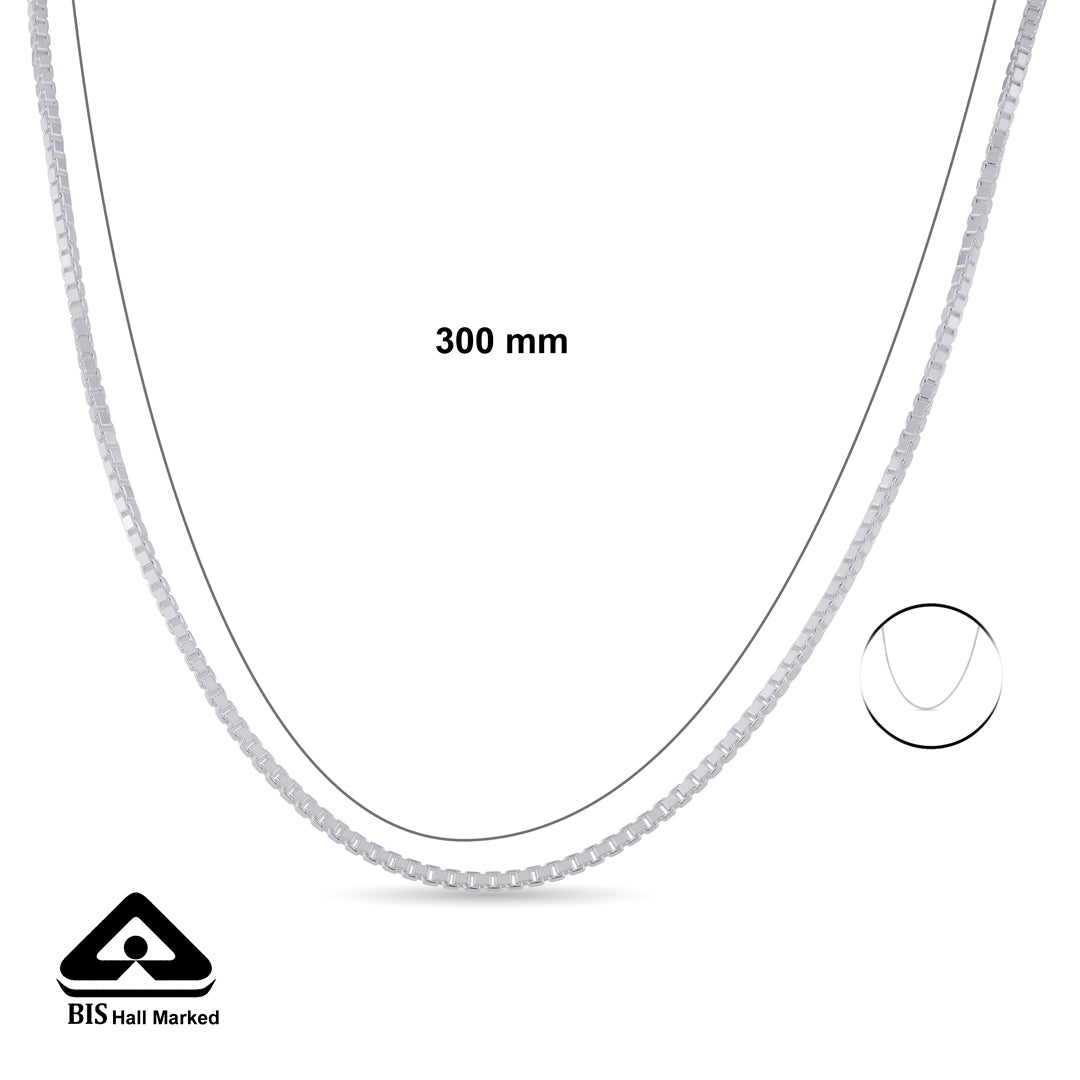 Edge Mode Men's Silver Chain