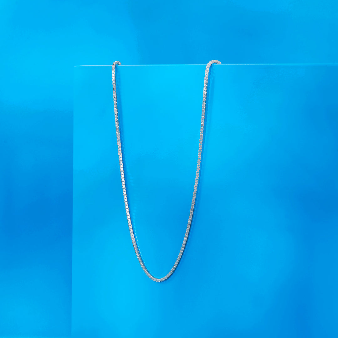 Edge Mode Men's Silver Chain