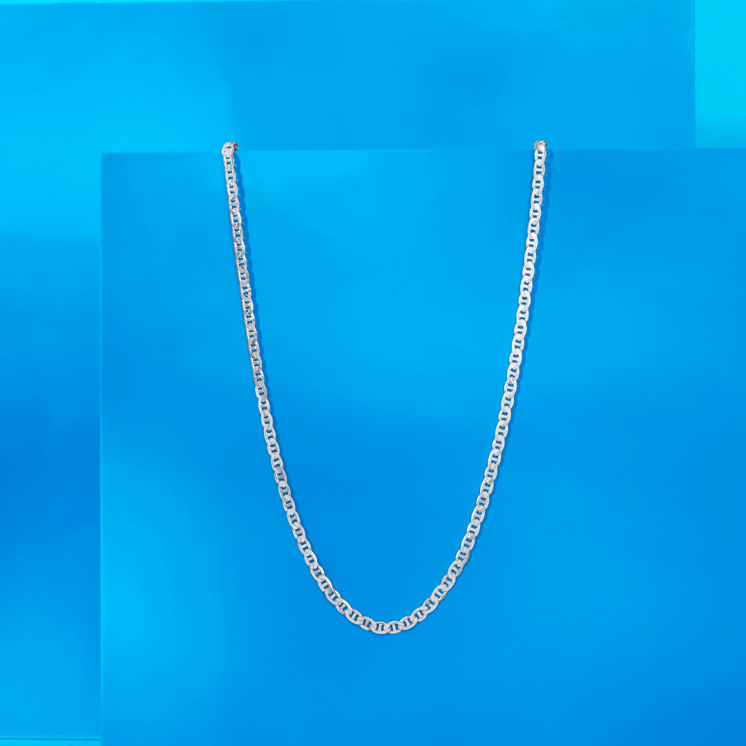Core Link Men's Silver Chain