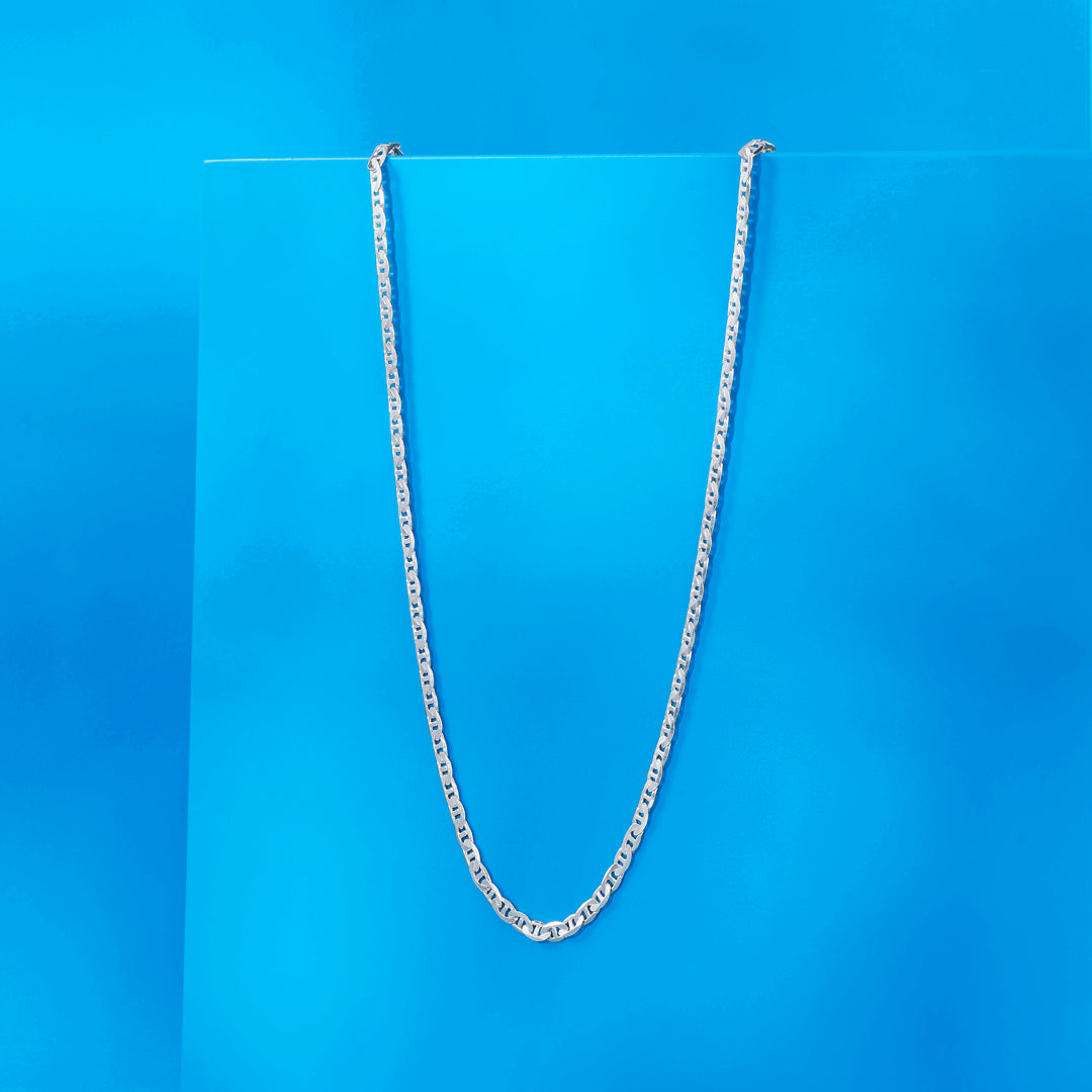 Core Link Men's Silver Chain