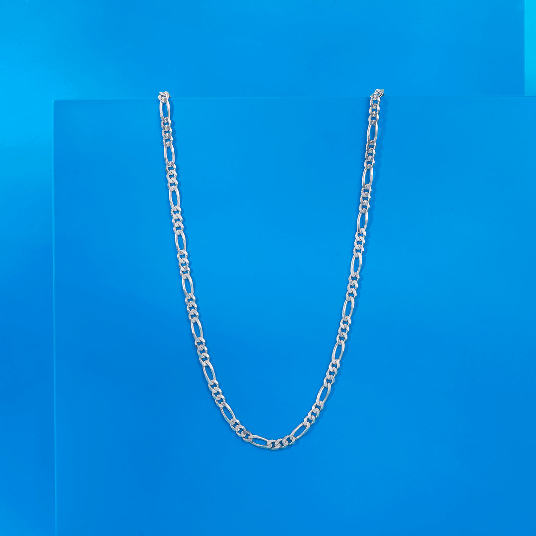 Core Edge Men's Silver Chain