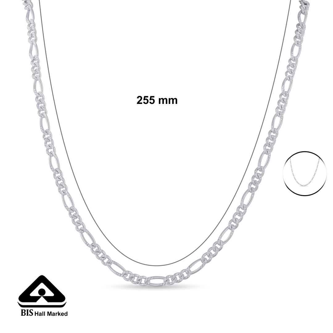 Hype Edge Men's Silver Chain