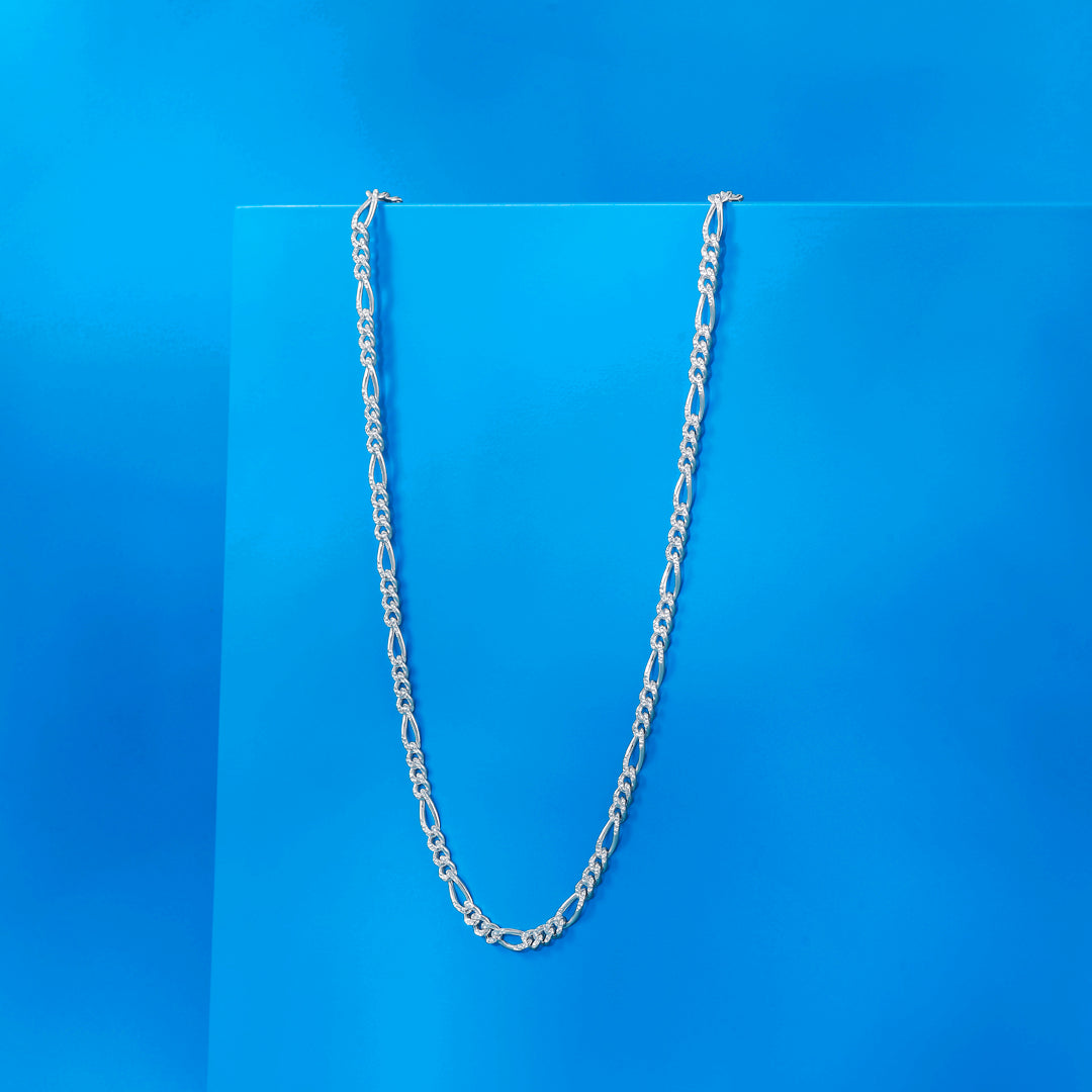 Hype Edge Men's Silver Chain