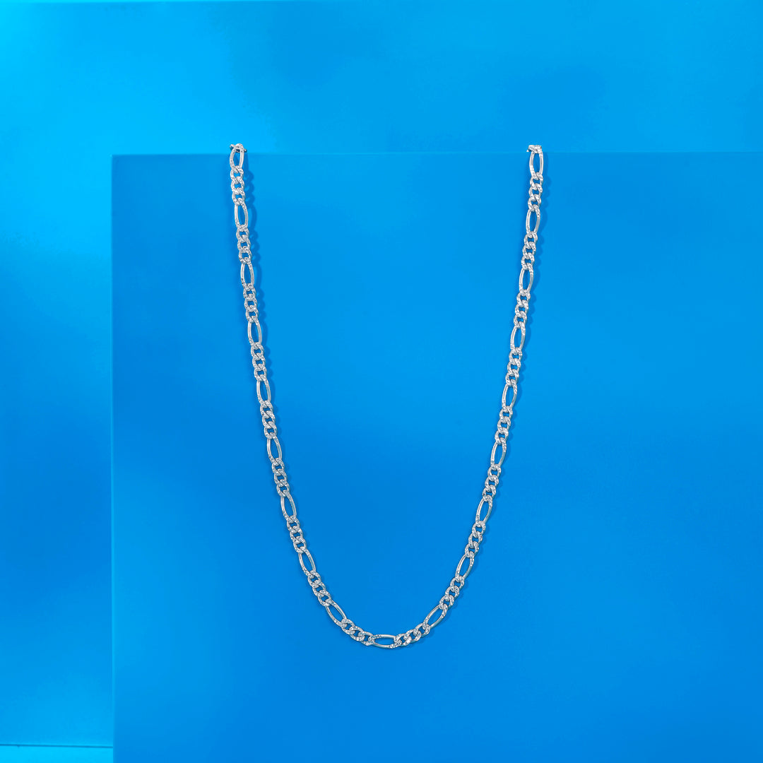 Hype Edge Men's Silver Chain