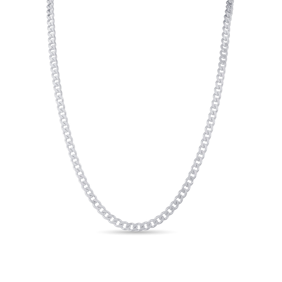 Orbit Loop Men's Silver Chain