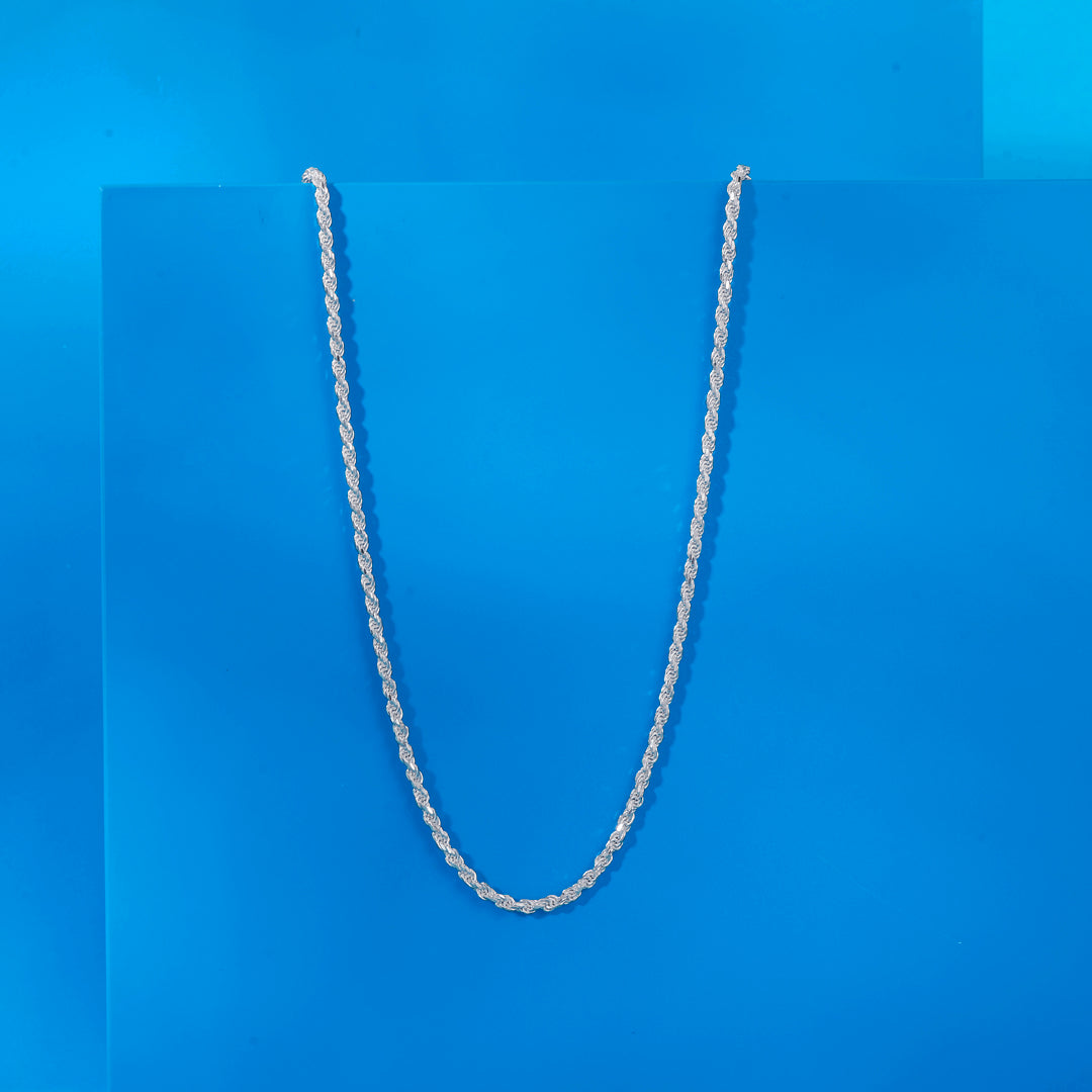 Sync Link Men's Silver Chain