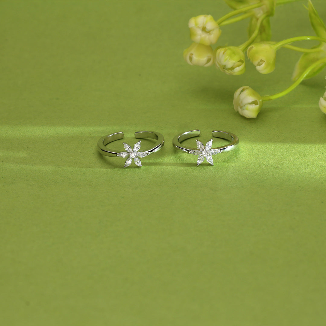 Jasmine Glow Silver Jodvi