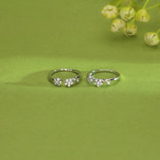 Flower and Butterfly Silver Jodvi