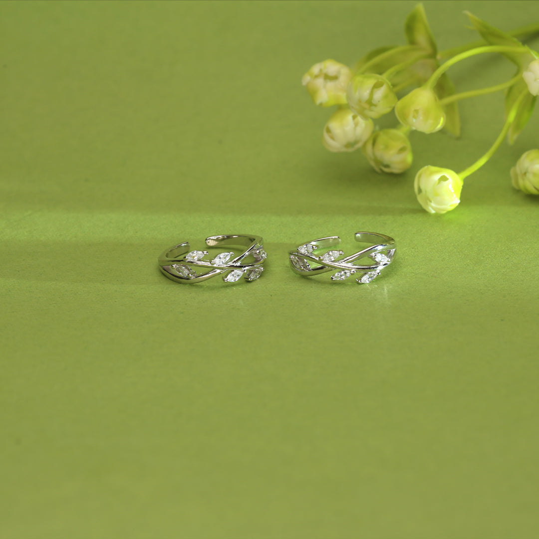 White Wisteria Silver Jodvi