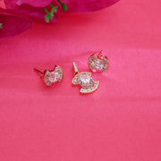 Modern Radiance Silver Pendant Set