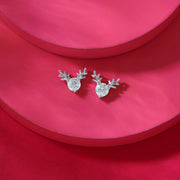 Pixie Shine Silver Stud Earrings