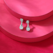 Urban Dew Silver Stud Earrings